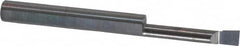 Accupro - 0.14" Min Bore Diam, 3/4" Max Bore Depth, 3/16 Shank Diam, Boring Bar - Right Hand Cut, Solid Carbide, Bright Finish - Exact Tooling