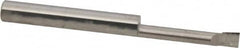 Accupro - 0.14" Min Bore Diam, 0.8" Max Bore Depth, 3/16 Shank Diam, Boring Bar - Right Hand Cut, Solid Carbide, Bright Finish - Exact Tooling