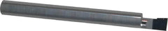 Accupro - 0.16" Min Bore Diam, 1/4" Max Bore Depth, 3/16 Shank Diam, Boring Bar - Right Hand Cut, Solid Carbide, Bright Finish - Exact Tooling