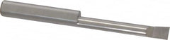 Accupro - 0.2" Min Bore Diam, 1.3" Max Bore Depth, 1/4 Shank Diam, Boring Bar - Right Hand Cut, Solid Carbide, Bright Finish - Exact Tooling