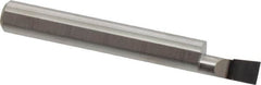 Accupro - 0.23" Min Bore Diam, 1/2" Max Bore Depth, 5/16 Shank Diam, Boring Bar - Right Hand Cut, Solid Carbide, Bright Finish - Exact Tooling