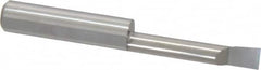 Accupro - 0.23" Min Bore Diam, 1.2" Max Bore Depth, 5/16 Shank Diam, Boring Bar - Right Hand Cut, Solid Carbide, Bright Finish - Exact Tooling