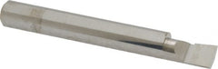 Accupro - 0.29" Min Bore Diam, 1/2" Max Bore Depth, 5/16 Shank Diam, Boring Bar - Right Hand Cut, Solid Carbide, Bright Finish - Exact Tooling