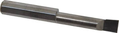 Accupro - 0.29" Min Bore Diam, 1-1/4" Max Bore Depth, 5/16 Shank Diam, Boring Bar - Right Hand Cut, Solid Carbide, Bright Finish - Exact Tooling