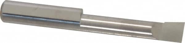 Accupro - 0.29" Min Bore Diam, 1.35" Max Bore Depth, 5/16 Shank Diam, Boring Bar - Right Hand Cut, Solid Carbide, Bright Finish - Exact Tooling