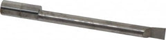 Accupro - 0.32" Min Bore Diam, 3" Max Bore Depth, 3/8 Shank Diam, Boring Bar - Right Hand Cut, Solid Carbide, Bright Finish - Exact Tooling
