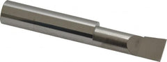 Accupro - 0.36" Min Bore Diam, 1" Max Bore Depth, 3/8 Shank Diam, Boring Bar - Right Hand Cut, Solid Carbide, Bright Finish - Exact Tooling