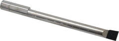 Accupro - 0.49" Min Bore Diam, 4-1/2" Max Bore Depth, 1/2 Shank Diam, Boring Bar - Right Hand Cut, Solid Carbide, Bright Finish - Exact Tooling