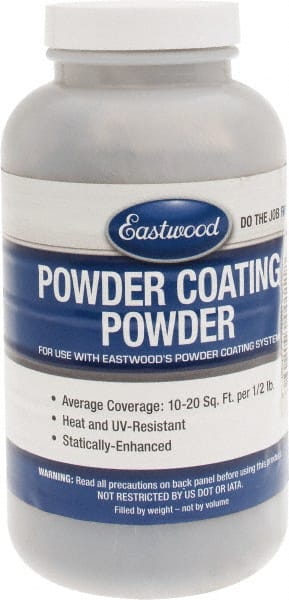 Made in USA - 8 oz Cast Iron Paint Powder Coating - Polyurethane, 10 Sq Ft Coverage - Exact Tooling