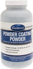 Made in USA - 8 oz Argent Silver Base Coat Paint Powder Coating - Polyurethane, 10 Sq Ft Coverage - Exact Tooling