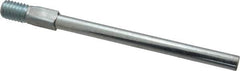 Value Collection - 6" Long x 3/8" Rod Diam, Tube Brush Extension Rod - 1/2-12 Male Thread - Exact Tooling