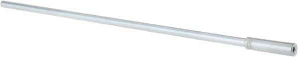 Value Collection - 12" Long x 1/4" Rod Diam, Tube Brush Extension Rod - 3/16-24 Female Thread - Exact Tooling