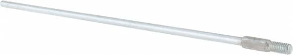 Value Collection - 12" Long x 1/4" Rod Diam, Tube Brush Extension Rod - 5/16-18 Male Thread - Exact Tooling