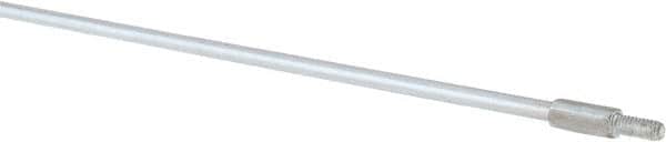 Value Collection - 36" Long x 1/4" Rod Diam, Tube Brush Extension Rod - 1/4-20 Male Thread - Exact Tooling