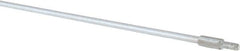 Value Collection - 36" Long x 1/4" Rod Diam, Tube Brush Extension Rod - 1/4-20 Male Thread - Exact Tooling