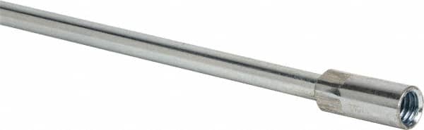 Value Collection - 36" Long x 3/8" Rod Diam, Tube Brush Extension Rod - 1/2-12 Female Thread - Exact Tooling
