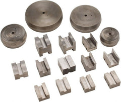 Metalpro - Pipe & Tube Punch & Die Sets Set Type: Pipe Bender Dies Maximum Pipe Size Compatibility (Inch): 2 - Exact Tooling