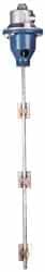 Neptune Mixer - 1/2 Hp, 1,750 RPM, 55 Gallon Mixing Capacity, Drum, TEFC Motor, Electric Mixer - 115/230 Volts, 3-3/4 Inch Prop Diameter, 30 Inch Shaft Length, 316 Stainless Steel - Exact Tooling