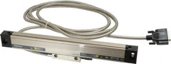Mitutoyo - 6" Max Measuring Range, 1 µm Resolution, 13" Scale Length, Electromagnetic DRO Linear Scale - 5 µm Accuracy, IP67, 3,500' Cable Length, 0 to 45°C, Series AT715 - Exact Tooling