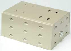 White-Rodgers - Metal Solid Base, Thermostat Guard - 7-1/8" Inside Width x 3-1/4" Inside Depth x 4-5/8" Inside Height - Exact Tooling