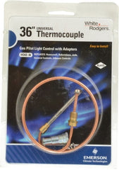 White-Rodgers - 36" Lead Length Universal Replacement HVAC Thermocouple - Universal Connection - Exact Tooling
