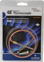 White-Rodgers - 48" Lead Length Universal Replacement HVAC Thermocouple - Universal Connection - Exact Tooling