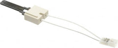 White-Rodgers - 120 VAC, 5 Amp, Two Terminal Receptacle with .093" Male Pins Connection, Silicon Carbide Hot Surface Ignitor - 9" Lead Length, For Use with Gas Burner - Exact Tooling