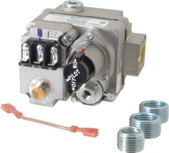 White-Rodgers - 24 VAC Coil Voltage, 3/4" x 3/4" Pipe, Natural, LP Standing Pilot Gas Valve - Inlet Pressure Tap, Side Taps - Exact Tooling