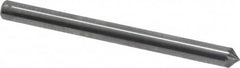 SGS Pro - 1/8" Cut Diam, 1/8" Shank Diam, Cone Head Double Cut Burr - Carbide, Point End, 1/16" LOC, 1-1/2" OAL - Exact Tooling
