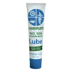 Lubriplate - 10 oz Tube Calcium General Purpose Grease - Off White, 150°F Max Temp, NLGIG 0, - Exact Tooling