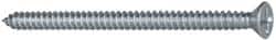 Value Collection - #8 Flat Head Phillips Sheet Metal Screw - Steel, 2-1/2" OAL, Grade 2 - Exact Tooling