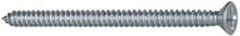 Value Collection - #8 Flat Head Phillips Sheet Metal Screw - Steel, 2-1/2" OAL, Grade 2 - Exact Tooling