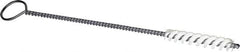 Brush Research Mfg. - 2" Long x 5/16" Diam Nylon Hole Cleaning Brush - 8" OAL, 0.008" Filament Diam, 1/8" Shank Diam - Exact Tooling