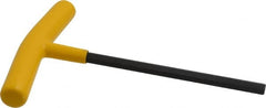 Bondhus - 5/16" Hex, T-Handle Cushion Grip, Hex Key - 7-13/32" OAL, Protanium High Torque Steel, Inch System of Measurement - Exact Tooling