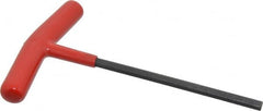 Bondhus - 6mm Hex, T-Handle Cushion Grip, Hex Key - 7-7/64" OAL, Protanium High Torque Steel, Metric System of Measurement - Exact Tooling