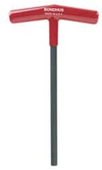 Bondhus - 8mm T-Handle Cushion Grip Hex Key - Exact Tooling