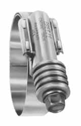IDEAL TRIDON - Steel Auto-Adjustable Worm Drive Clamp - 5/8" Wide x 5/8" Thick, 4-1/4" Hose, 4-1/4 to 5-1/8" Diam - Exact Tooling
