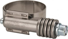 IDEAL TRIDON - Steel Auto-Adjustable Worm Drive Clamp - 5/8" Wide x 5/8" Thick, 1" Hose, 1 to 1-3/4" Diam - Exact Tooling