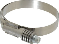 IDEAL TRIDON - Steel Auto-Adjustable Worm Drive Clamp - 5/8" Wide x 5/8" Thick, 2-3/4" Hose, 2-3/4 to 3-5/8" Diam - Exact Tooling