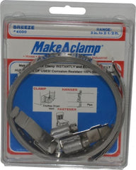 Made in USA - 2" Diam, Hose Clamp Kit - Exact Tooling