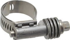 IDEAL TRIDON - Stainless Steel Auto-Adjustable Worm Drive Clamp - 1/2" Wide x 1/2" Thick, 9/16" Hose, 9/16 to 1-1/16" Diam - Exact Tooling