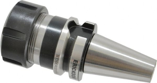 Kennametal - 2.03mm to 20.57mm Capacity, 70mm Projection, BT30 Taper Shank, ER32 Collet Chuck - 118.4mm OAL - Exact Tooling