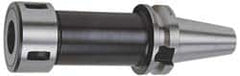 Kennametal - 3.05mm to 25.4mm Capacity, 120mm Projection, BT40 Taper Shank, ER40 Collet Chuck - 185.4mm OAL - Exact Tooling