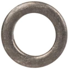 Made in USA - #0 Screw, Grade 300 Stainless Steel Standard Flat Washer - 0.063" ID x 0.099" OD, 0.016" Thick, Passivated Finish, Meets Military Specifications - Exact Tooling