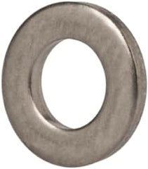 Made in USA - #5 Screw, Grade 300 Stainless Steel Standard Flat Washer - 0.128" ID x 0.238" OD, 0.032" Thick, Passivated Finish, Meets Military Specifications - Exact Tooling