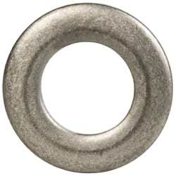 Made in USA - #10 Screw, Grade 300 Stainless Steel Standard Flat Washer - 0.195" ID x 0.354" OD, 0.063" Thick, Passivated Finish, Meets Military Specifications - Exact Tooling