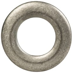 Made in USA - #10 Screw, Grade 300 Stainless Steel Standard Flat Washer - 0.195" ID x 0.354" OD, 0.063" Thick, Passivated Finish, Meets Military Specifications - Exact Tooling