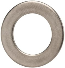 Made in USA - 3/8" Screw, Grade AN960 Stainless Steel Standard Flat Washer - 0.39" ID x 5/8" OD, 0.032" Thick, Passivated Finish, Meets Military Specifications - Exact Tooling