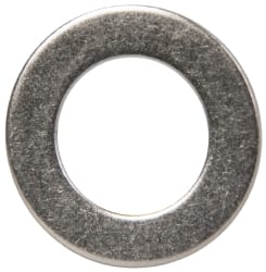 Made in USA - 7/16" Screw, Grade AN960 Stainless Steel Standard Flat Washer - 0.453" ID x 3/4" OD, 0.032" Thick, Passivated Finish, Meets Military Specifications - Exact Tooling