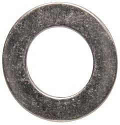 Made in USA - 1/2" Screw, Grade AN960 Stainless Steel Standard Flat Washer - 0.515" ID x 7/8" OD, 0.032" Thick, Passivated Finish, Meets Military Specifications - Exact Tooling